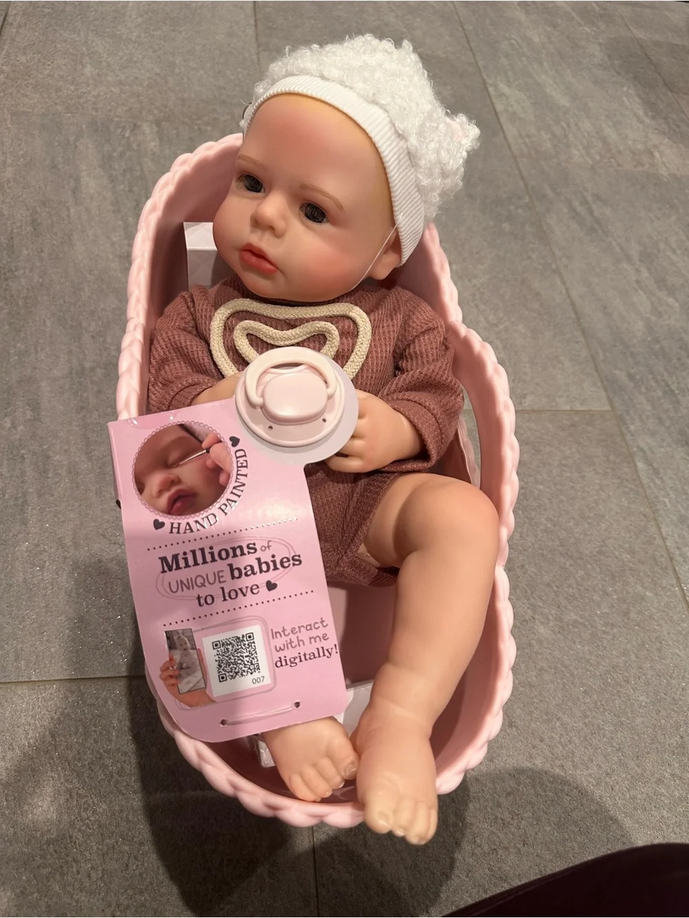 Baby born NeoBorn Reals  Baby Doll Open Eyes